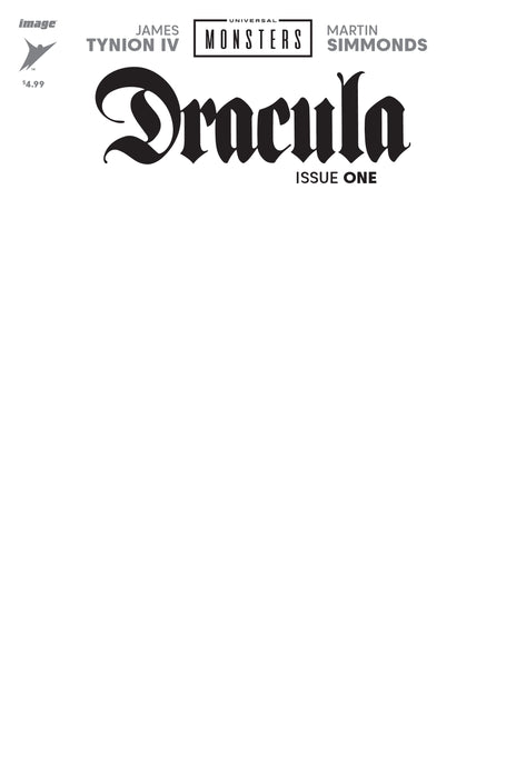 UNIVERSAL MONSTERS DRACULA #1 (OF 4) CVR C SKETCH CVR VAR