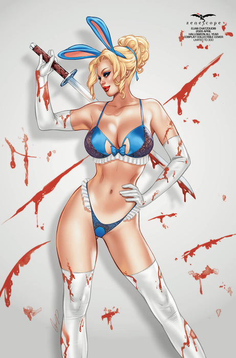 Zenescope Convention Exclusive Elias Chatzoudis - 2026 April Halloween All Year Cosplay Collectible Cover - LE 300
