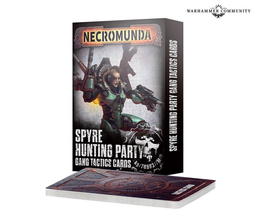Warhammer 40,000 NECROMUNDA: Spyre Hunting Party Gang Tactics Cards