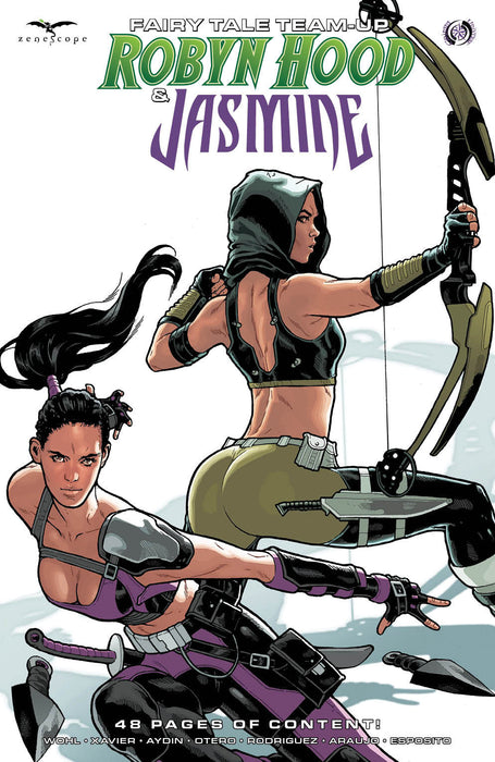 FAIRY TALE TEAM-UP ROBYN HOOD & JASMINE CVR A SPOKES