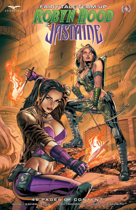 FAIRY TALE TEAM-UP ROBYN HOOD & JASMINE CVR B VITORINO