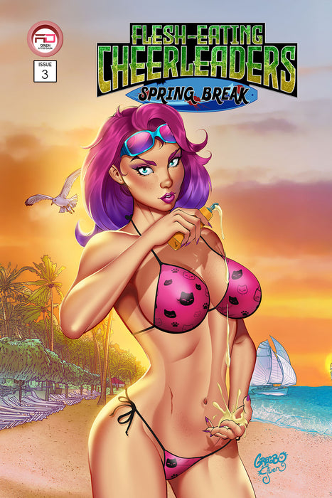 Flesh Eating Cheerleaders: Spring Break #3 Cover A – Gregbo