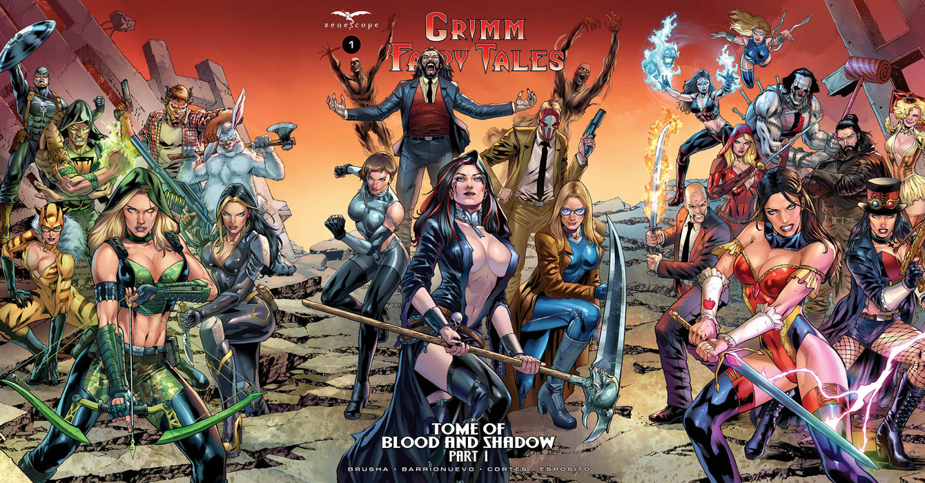 Grimm Fairy Tales (Volume 3) #1 Cover I – Igor Vitorino (tri-fold)