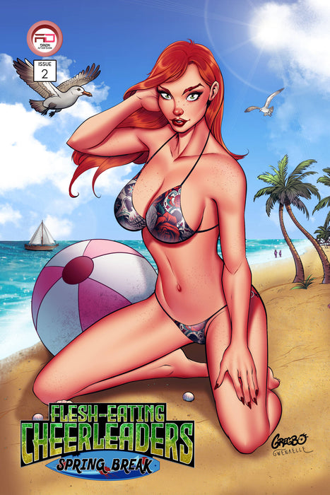 Flesh Eating Cheerleaders: Spring Break #2 Cover C – Gregbo