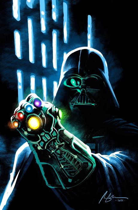 STAR WARS/MARVEL: HOPE ASSEMBLES #1 COVER E RAFAEL ALBUQUERQUE CROSSOVER VARIANT
