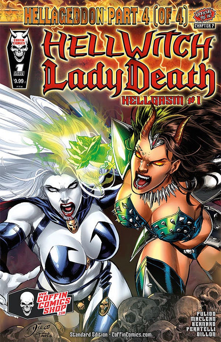 Hellwitch / Lady Death: Hellgasm - Comic Shop Standard Edition (Signed by Brian Pulido)