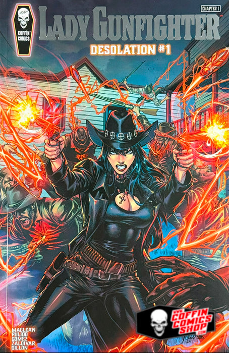 LADY GUNFIGHTER DESOLATION #1 Premiere Kickstarter Edition