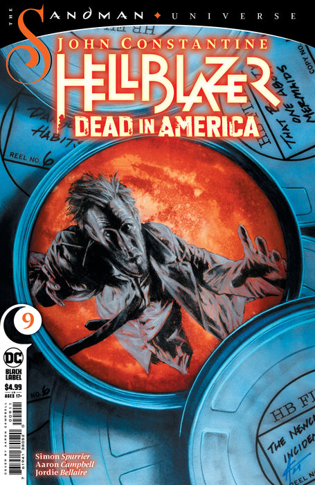 JOHN CONSTANTINE HELLBLAZER DEAD IN AMERICA #9 (OF 11) CVR A AARON CAMPBELL