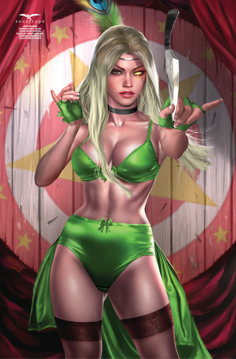 Grimm Fairy Tales: Dark Circus Cosplay Pin Up Book 1:20 Cover C Josh Burns