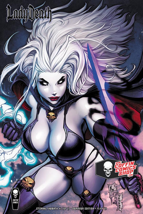 LADY DEATH ETERNAL SABBATH #1 (OF 2) Comic Shop Dominion Edition