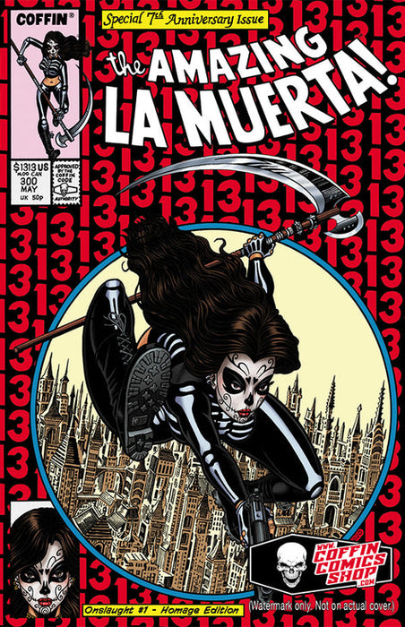 LA MUERTA ONSLAUGHT ONESHOT HOMAGE EDITION