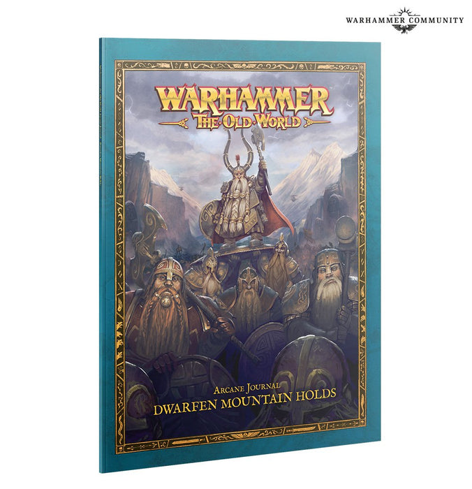 Warhammer The Old World ARCANE JOURNAL: DWARFEN MOUNTAIN HOLDS