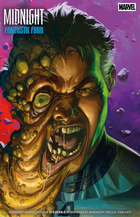 MIDNIGHT FANTASTIC FOUR #1 BEN HARVEY VARIANT