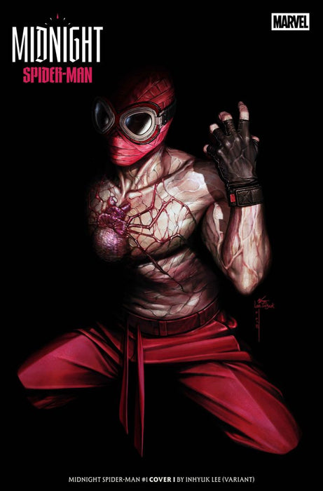 MIDNIGHT SPIDER-MAN #1 1:100 COVER J INHYUK LEE VIRGIN VARIANT