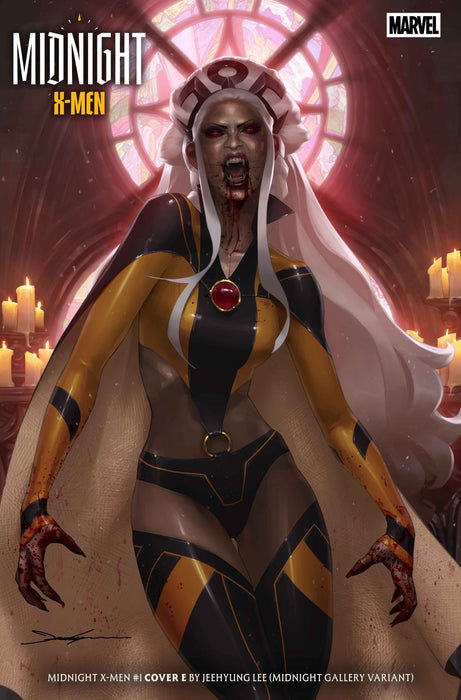 MIDNIGHT X-MEN #1 COVER E JEEHYUNG LEE MIDNIGHT GALLERY 1:25 VARIANT