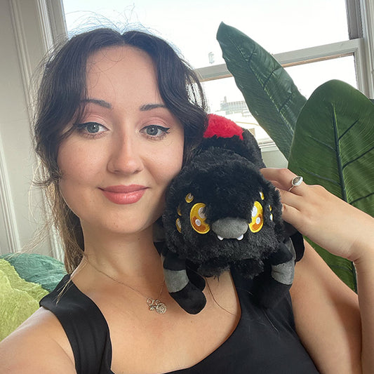 Mini Squishable Black Widow