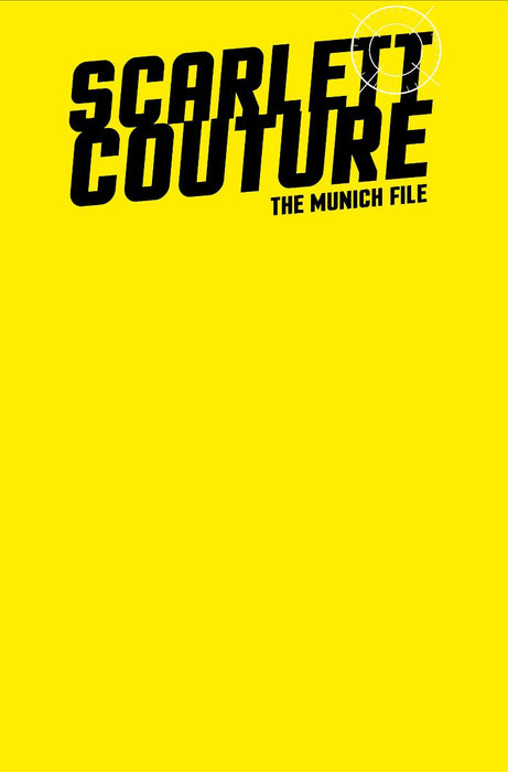 SCARLETT COUTURE: THE MUNICH FILE #1 (OF 5) COVER F: COLOR BLANK SKETCH