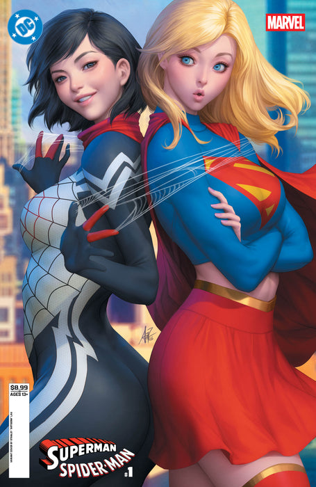 SUPERMAN/SPIDER-MAN #1 Stanley “Artgerm” Lau Cardstock