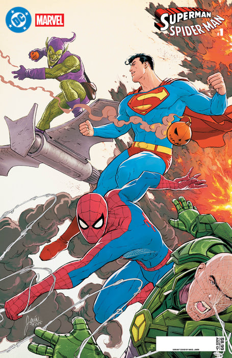SUPERMAN/SPIDER-MAN #1 Mikel Janín Cardstock
