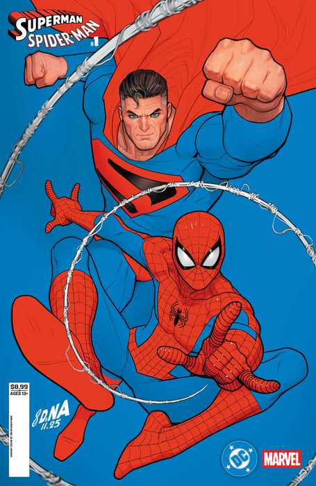 SUPERMAN/SPIDER-MAN #1 David Nakayama Cardstock