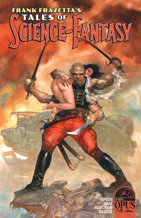 FRANK FRAZETTA TALES OF SCIENCE FANTASY #1 CVR D 10 COPY INCV DORMAN