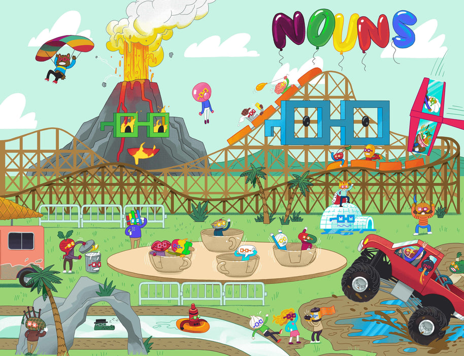NOUNS NOUNTOWN #2 (OF 6) CVR A SCHLITZ