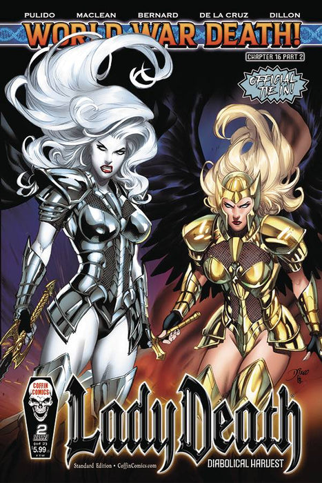 LADY DEATH DIABOLICAL HARVEST #2 (OF 2) Comic Shop Standard Edition (signed b y Brian Pulido)