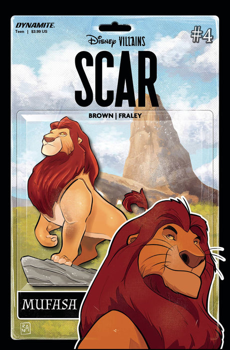 DISNEY VILLAINS SCAR #4 CVR H 10 COPY INCV ACTION FIGURE