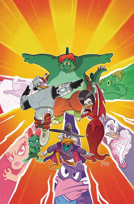 DARKWING DUCK #7 CVR K 20 COPY INCV LAURO VIRGIN