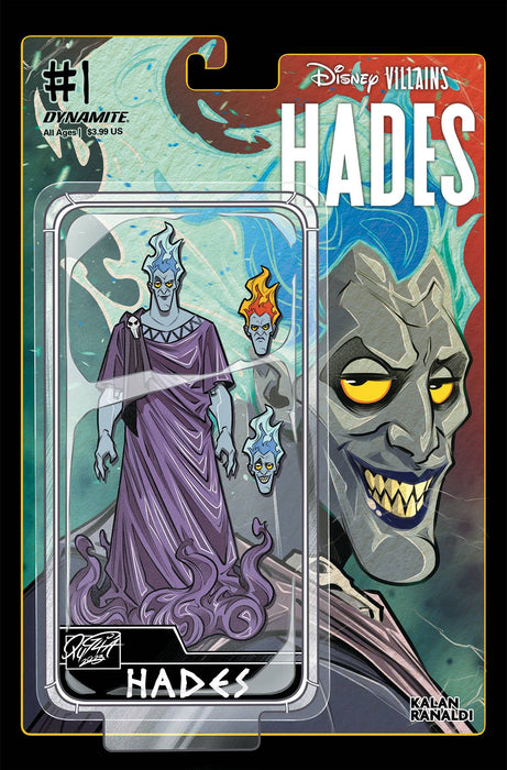 DISNEY VILLAINS HADES #1 CVR E ACTION FIGURE