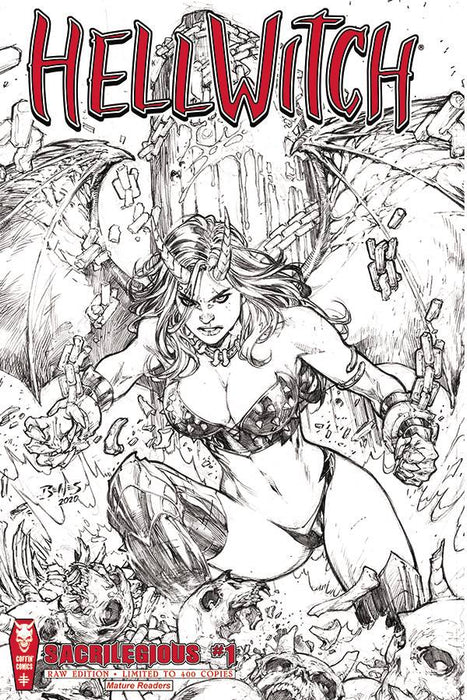 HELLWITCH SACRILEGIOUS #1 CVR F RAW ED