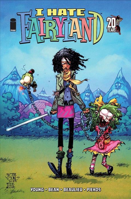 I HATE FAIRYLAND (2022) #10 CVR D SKOTTIE YOUNG TWD 20 ANNV TEAM UP VAR