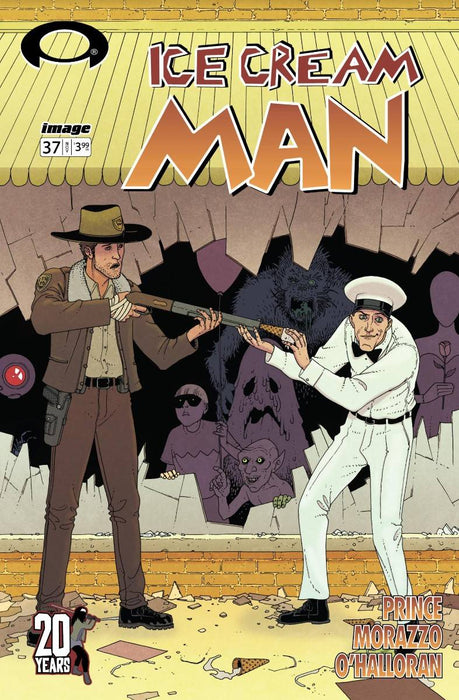 ICE CREAM MAN #37 CVR C MARTIN MORAZZO AND CHRIS O’HALLORAN TWD 20 ANNV TEAM UP VAR