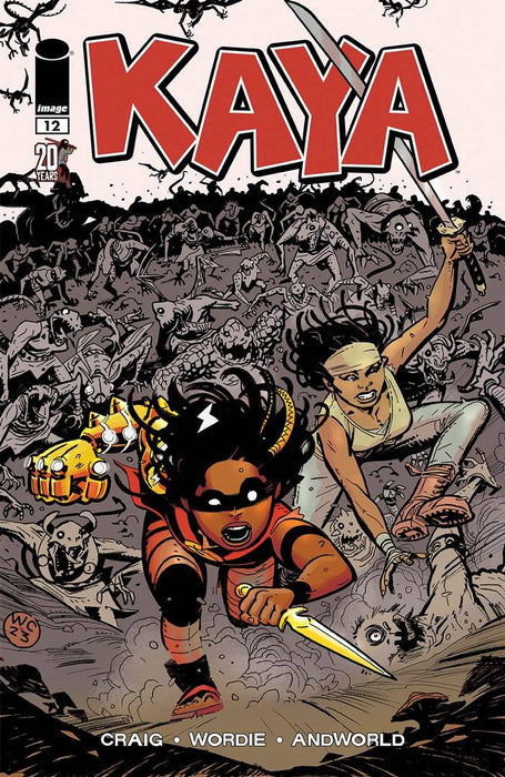 KAYA #12 CVR C WES CRAIG TWD 20 ANNV TEAM UP VAR