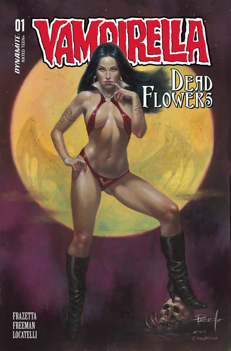 VAMPIRELLA DEAD FLOWERS #1 (OF 4) CVR A PARRILLO