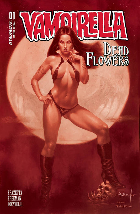 VAMPIRELLA DEAD FLOWERS #1 (OF 4) CVR N 25 COPY INCV PARRILLO TINT