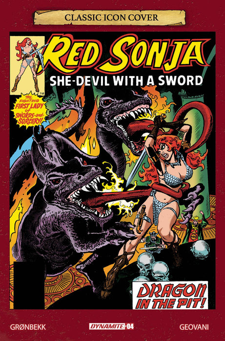 RED SONJA 2023 #4 CVR H 10 COPY INCV THORNE ICON