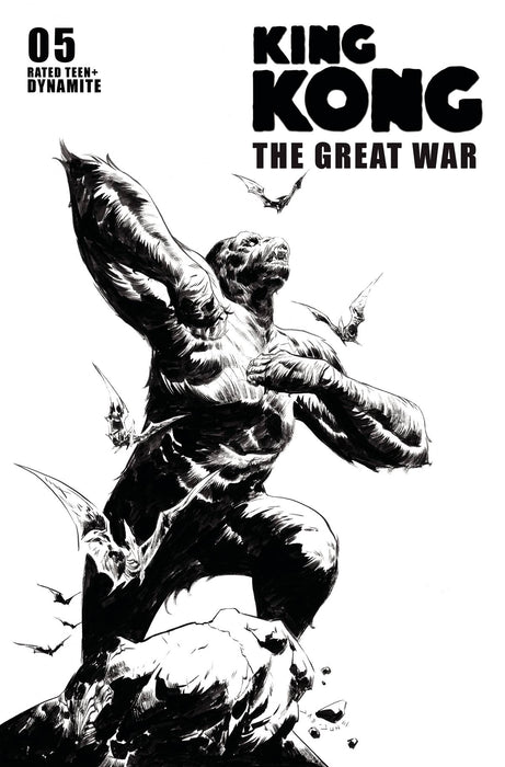 KONG GREAT WAR #5 CVR D 10 COPY INCV LEE LINE ART