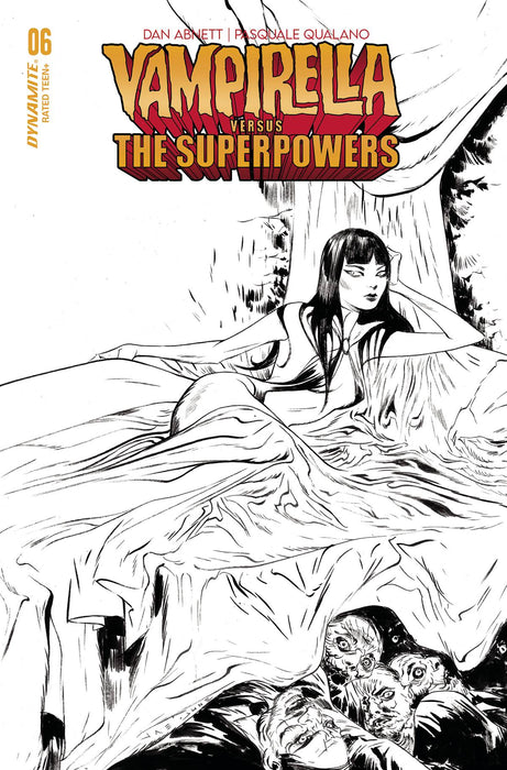 VAMPIRELLA VS SUPERPOWERS #6 CVR G 10 COPY INCV LEE LINE ART