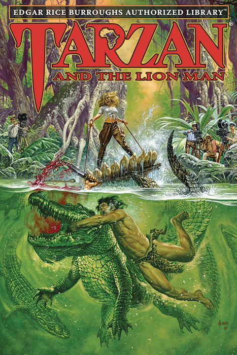ERB AUTH LIB TARZAN HC VOL 17 TARZAN AND THE LION MAN