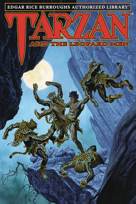 ERB AUTH LIB TARZAN HC VOL 18 TARZAN AND THE LEOPARD MEN