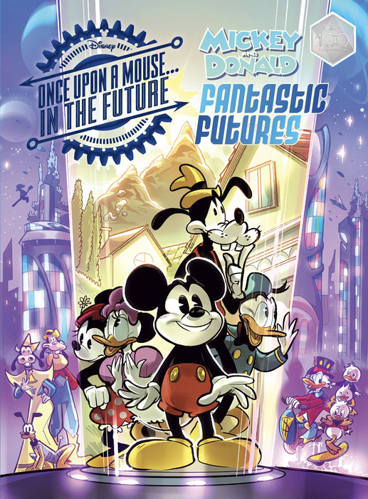 WALT DISNEYS MICKEY AND DONALD FANTASTIC FUTURES HC CLASSIC TALES WITH A 22ND CENTURY TWIST