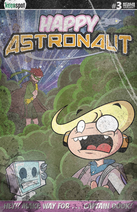 HAPPY ASTRONAUT #3 CVR C 8 COPY WEATHERED INCV