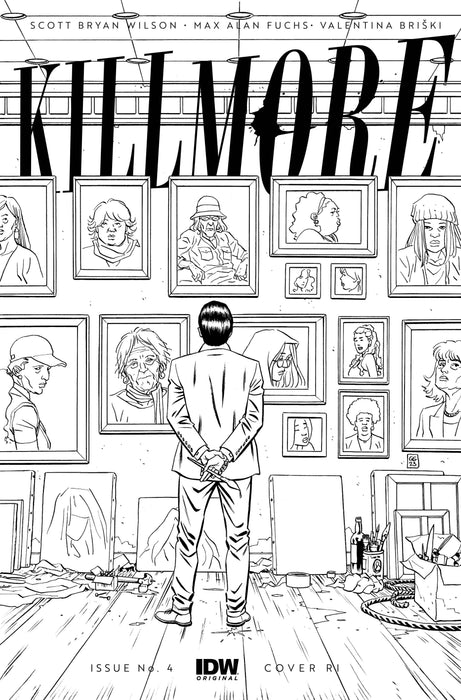 Kill More #4 Variant RI (1:10) (Sudzuka B&W)