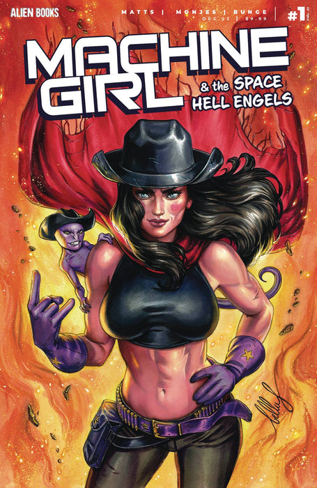 MACHINE GIRL & SPACE HELL ENGELS #1 CVR B RACHLIN