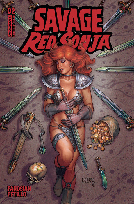 SAVAGE RED SONJA #2 CVR C LINSNER