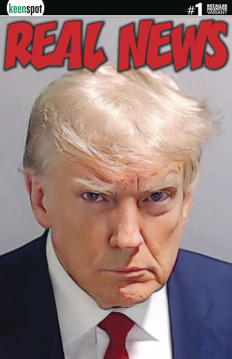 BIDENS TITANS VS TRUMPS TITANS #1 CVR H 10 COPY REAL NEWS INCV