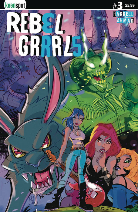 REBEL GRRRLS #3 CVR A ROBERT AHMAD