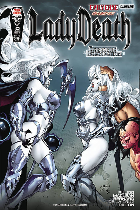 LADY DEATH CYBERNETIC DESECRATION #2 (OF 2) CVR A BERNARD STANDARD ED