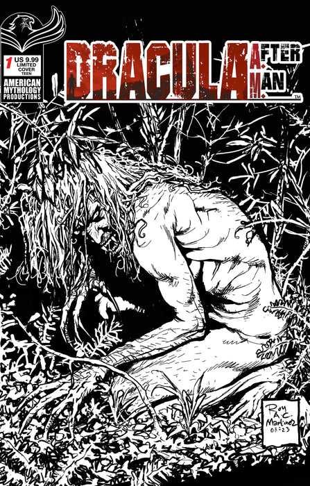 DRACULA AFTER MAN #1 CVR D LTD ED B&W VIRGIN ART